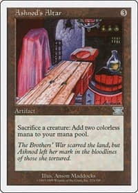Ashnod's Altar - Classic Sixth Edition - Magic: The Gathering card