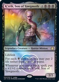 K'rrik, Son of Yawgmoth - Judge Promos - Magic: The Gathering card