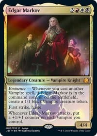 Edgar Markov - Judge Promos - Magic: The Gathering card
