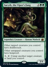 Saryth, the Viper's Fang - Innistrad: Midnight Hunt - Magic: The Gathering card