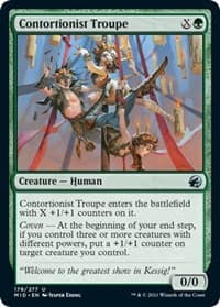 Contortionist Troupe - Innistrad: Midnight Hunt - Magic: The Gathering card
