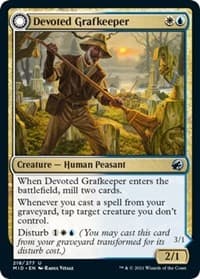 Devoted Grafkeeper - Innistrad: Midnight Hunt - Magic: The Gathering card