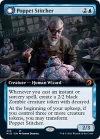 Poppet Stitcher (Extended Art) - Innistrad: Midnight Hunt - Magic: The Gathering card