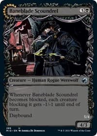 Baneblade Scoundrel (Showcase) - Innistrad: Midnight Hunt - Magic: The Gathering card