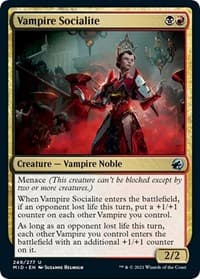 Vampire Socialite - Innistrad: Midnight Hunt - Magic: The Gathering card