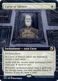 Curse of Silence (Extended Art) - Innistrad: Midnight Hunt - Magic: The Gathering card