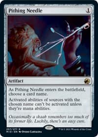 Pithing Needle - Innistrad: Midnight Hunt - Magic: The Gathering card