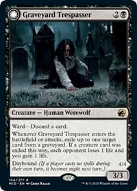 Graveyard Trespasser - Innistrad: Midnight Hunt - Magic: The Gathering card