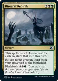 Diregraf Rebirth - Innistrad: Midnight Hunt - Magic: The Gathering card