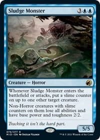 Sludge Monster - Innistrad: Midnight Hunt - Magic: The Gathering card