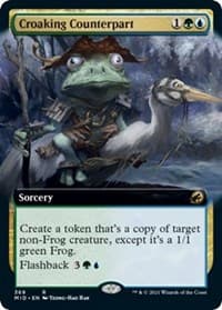 Croaking Counterpart (Extended Art) - Innistrad: Midnight Hunt - Magic: The Gathering card