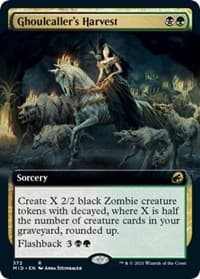 Ghoulcaller's Harvest (Extended Art) - Innistrad: Midnight Hunt - Magic: The Gathering card
