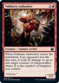 Voldaren Ambusher - Innistrad: Midnight Hunt - Magic: The Gathering card