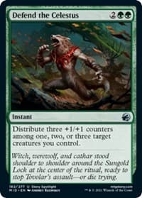 Defend the Celestus - Innistrad: Midnight Hunt - Magic: The Gathering card