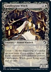 Candlegrove Witch (Showcase) - Innistrad: Midnight Hunt - Magic: The Gathering card