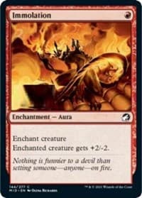 Immolation - Innistrad: Midnight Hunt - Magic: The Gathering card