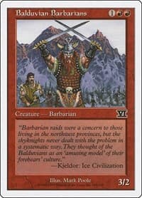Balduvian Barbarians - Classic Sixth Edition - Magic: The Gathering card