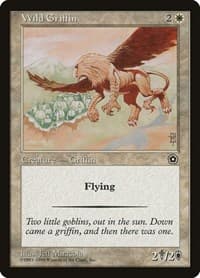 Wild Griffin - Portal Second Age - Magic: The Gathering card