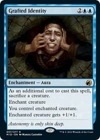 Grafted Identity - Innistrad: Midnight Hunt - Magic: The Gathering card