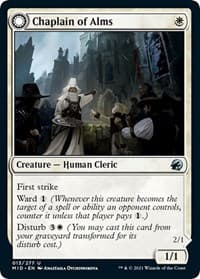 Chaplain of Alms - Innistrad: Midnight Hunt - Magic: The Gathering card
