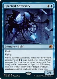 Spectral Adversary - Innistrad: Midnight Hunt - Magic: The Gathering card