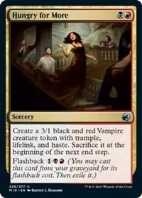 Hungry for More - Innistrad: Midnight Hunt - Magic: The Gathering card