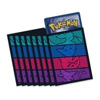 Pokemon TCG: Evolving Skies Pokemon Center Elite Trainer Box Card Sleeves - Glaceon, Vaporeon, Sylveon, & Espeon (65 Pack) - Pokemon International Card Sleeves - Card Sleeves card