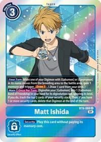 Matt Ishida - Double Diamond - Digimon Card Game card