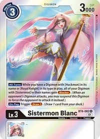 Sistermon Blanc - Double Diamond - Digimon Card Game card