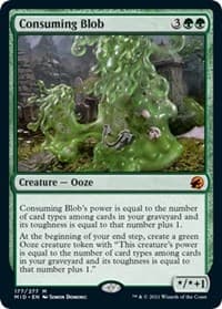 Consuming Blob - Innistrad: Midnight Hunt - Magic: The Gathering card