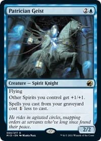 Patrician Geist - Innistrad: Midnight Hunt - Magic: The Gathering card