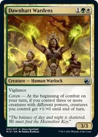 Dawnhart Wardens - Innistrad: Midnight Hunt - Magic: The Gathering card