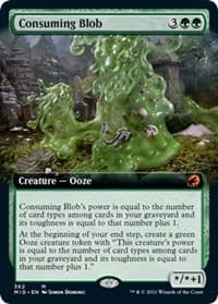 Consuming Blob (Extended Art) - Innistrad: Midnight Hunt - Magic: The Gathering card