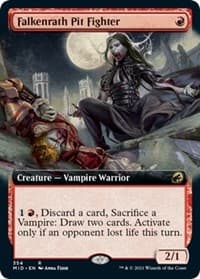 Falkenrath Pit Fighter (Extended Art) - Innistrad: Midnight Hunt - Magic: The Gathering card