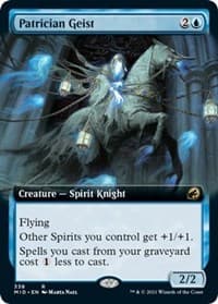Patrician Geist (Extended Art) - Innistrad: Midnight Hunt - Magic: The Gathering card