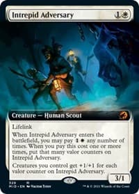Intrepid Adversary (Extended Art) - Innistrad: Midnight Hunt - Magic: The Gathering card