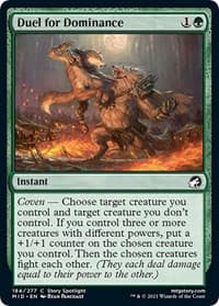 Duel for Dominance - Innistrad: Midnight Hunt - Magic: The Gathering card