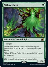 Willow Geist - Innistrad: Midnight Hunt - Magic: The Gathering card