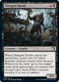 Diregraf Horde - Innistrad: Midnight Hunt - Magic: The Gathering card