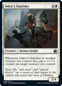 Odric's Outrider - Innistrad: Midnight Hunt - Magic: The Gathering card