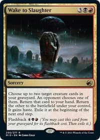 Wake to Slaughter - Innistrad: Midnight Hunt - Magic: The Gathering card