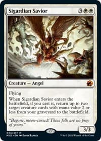 Sigardian Savior - Innistrad: Midnight Hunt - Magic: The Gathering card