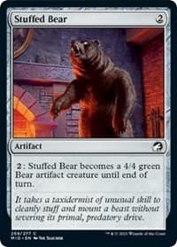 Stuffed Bear - Innistrad: Midnight Hunt - Magic: The Gathering card
