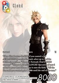 Cloud (Full Art) - Crystal Dominion - Final Fantasy TCG card