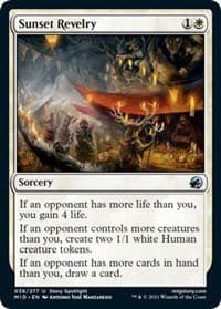Sunset Revelry - Innistrad: Midnight Hunt - Magic: The Gathering card