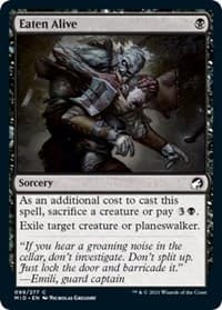 Eaten Alive - Innistrad: Midnight Hunt - Magic: The Gathering card