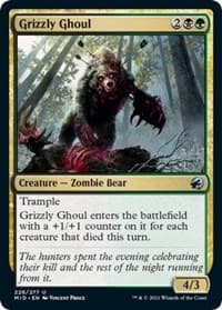 Grizzly Ghoul - Innistrad: Midnight Hunt - Magic: The Gathering card