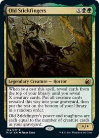 Old Stickfingers - Innistrad: Midnight Hunt - Magic: The Gathering card