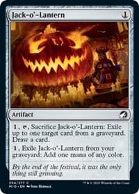 Jack-o'-Lantern - Innistrad: Midnight Hunt - Magic: The Gathering card