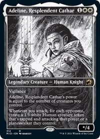 Adeline, Resplendent Cathar (Showcase) - Innistrad: Midnight Hunt - Magic: The Gathering card